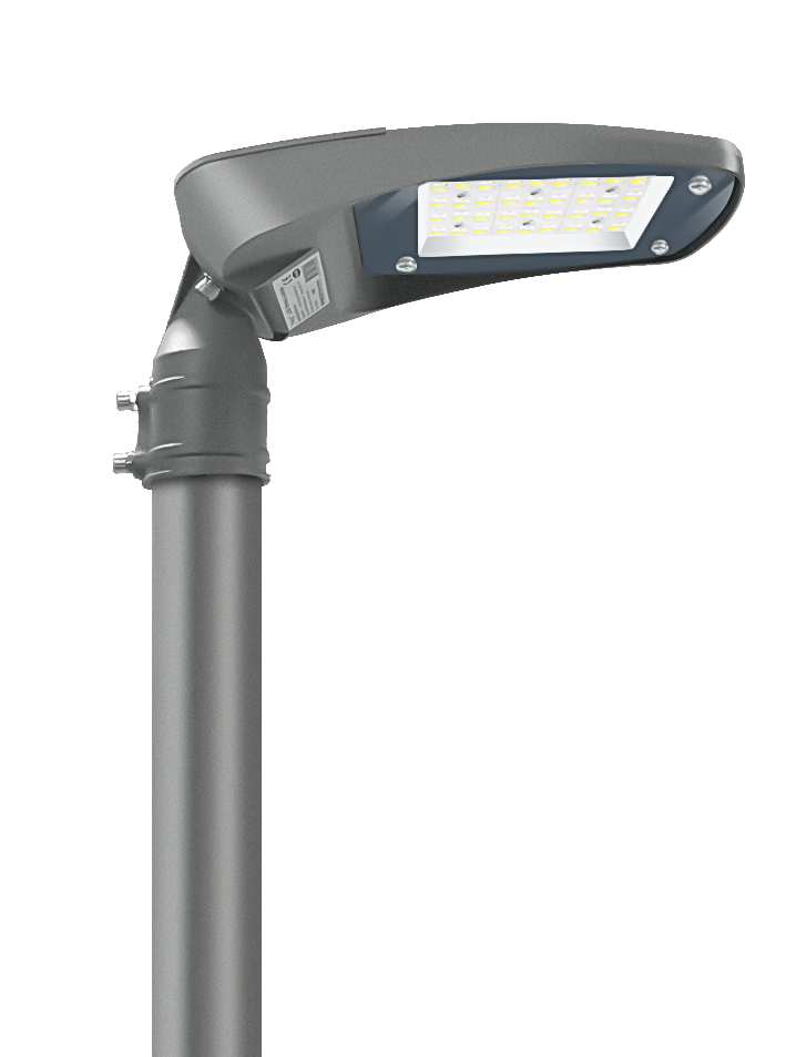 LED straatverlichting-lantaarnpaal-LED 50W 6000lm 4000K IP65