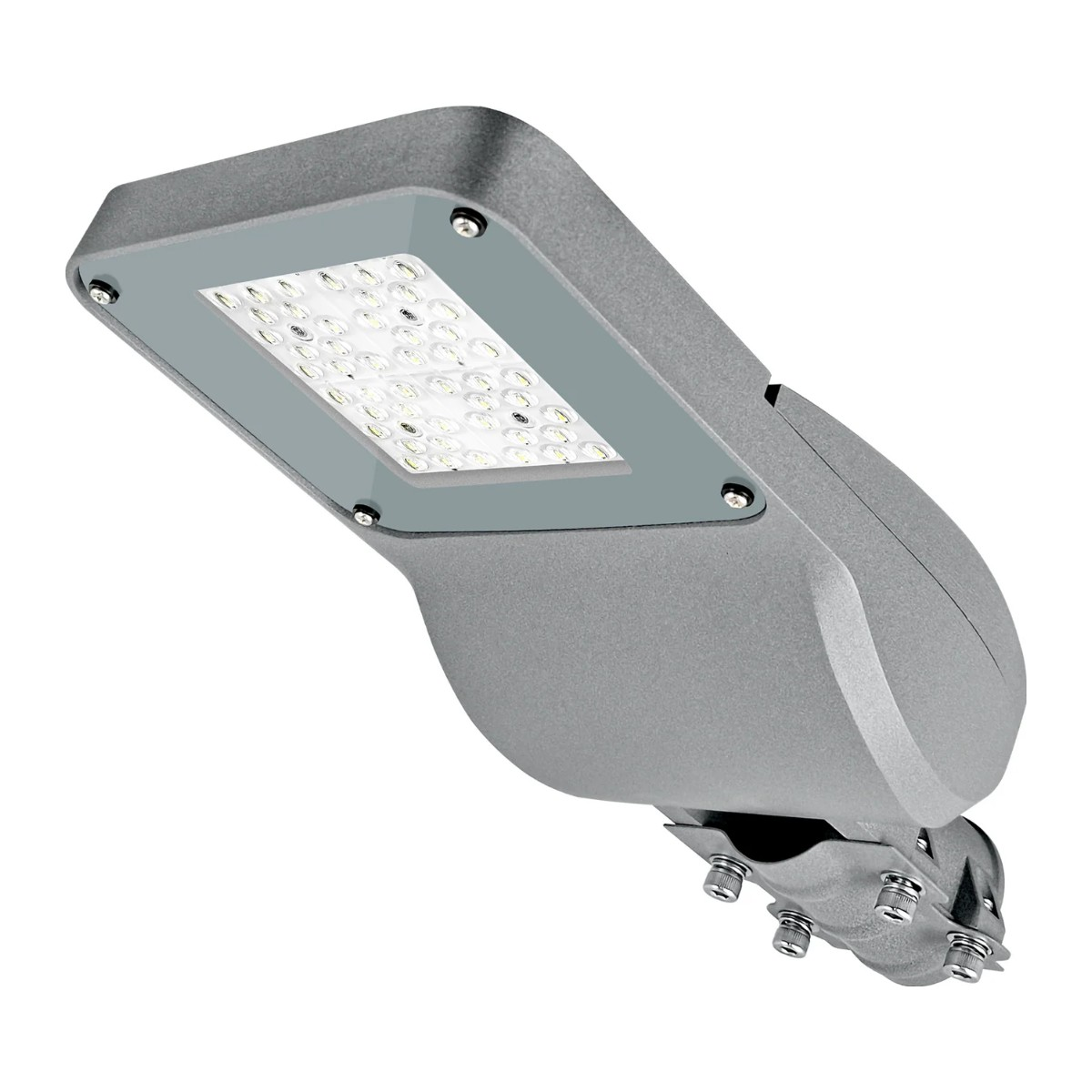 1× 30W 4000K straatlamp + mastadapter