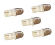 T10 autolamp 5 stuks | dashbordverlichting | daglichtwit - 6000K | LED 12V DC - LEDPLANET.NL