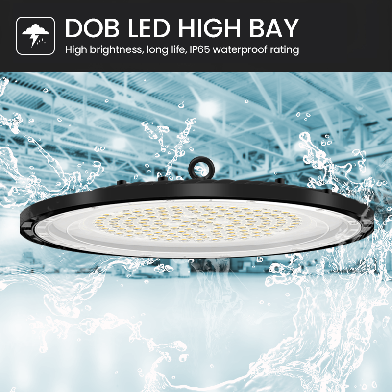 UFO LED lamp met hoge helderheid, IP65 waterdicht, geschikt voor grote ruimtes
