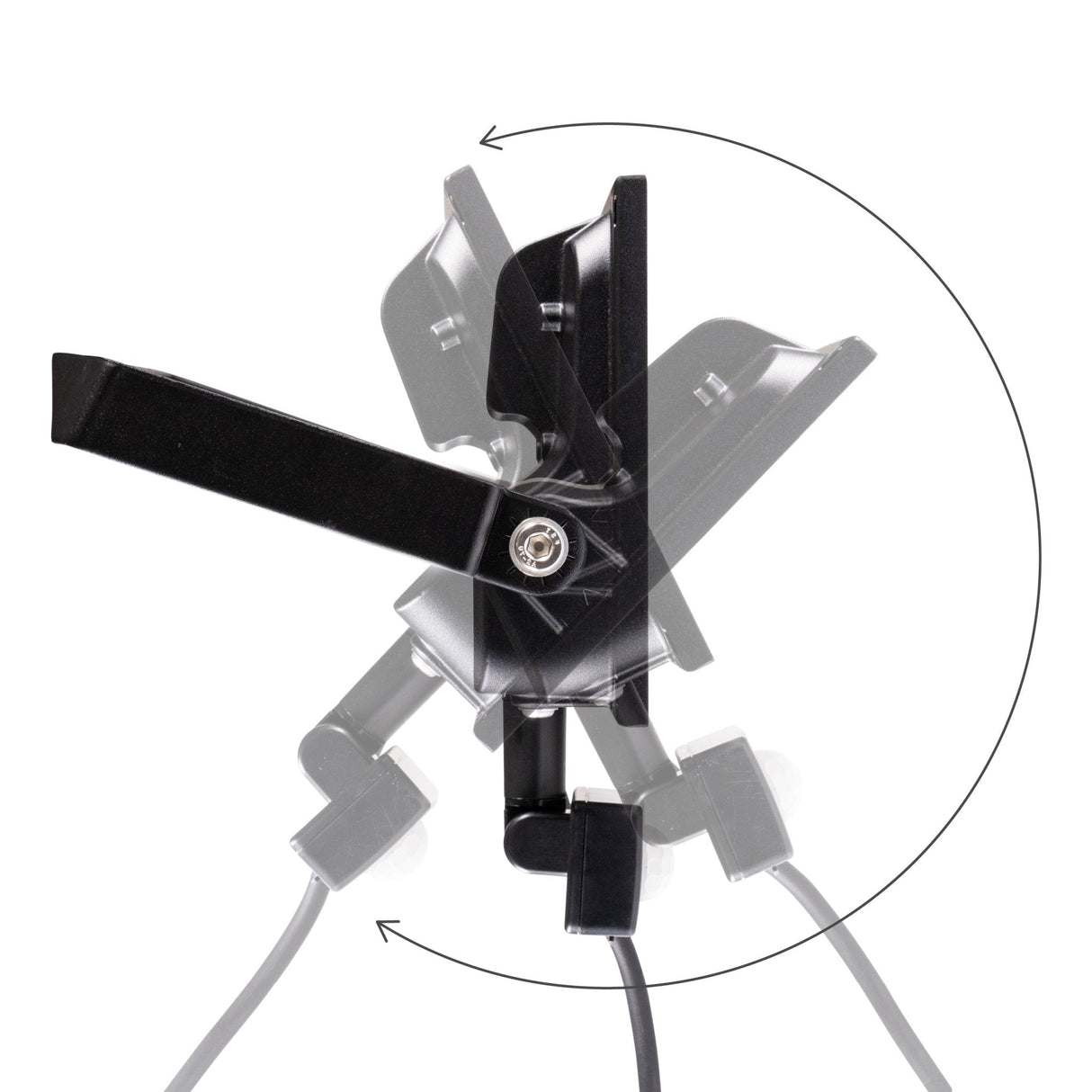 UltraFlood LED Flutlicht 30W mit Bewegungsmelder und Tageslichtsensor - Neigbar - 4800 Lumen - IP65