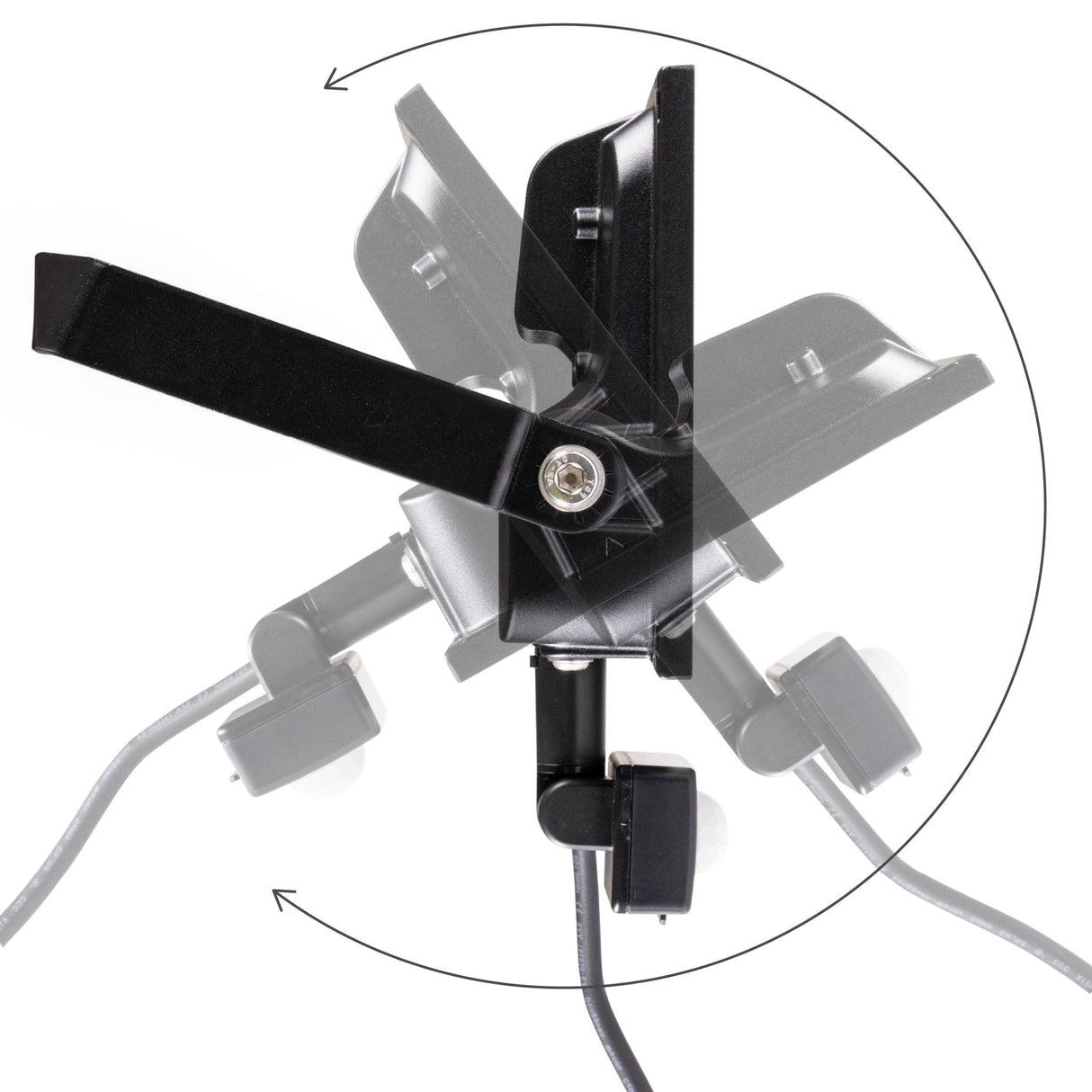 UltraFlood LED Floodlight 50W 4000K with Motion Sensor and Daylight Sensor - Tiltable - 8000 Lumen - IP65
