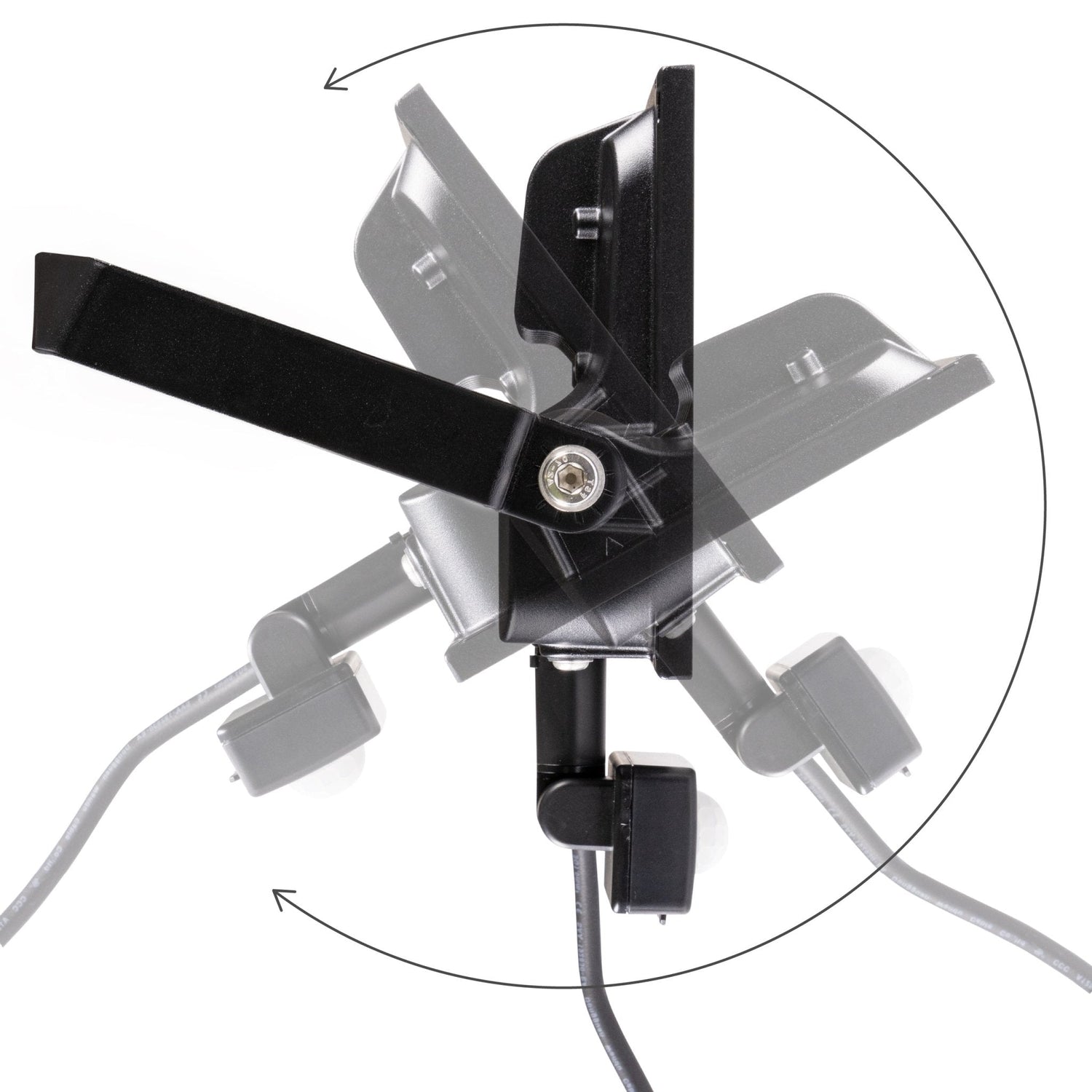 UltraFlood LED Floodlight 50W 4000K with Motion Sensor and Daylight Sensor - Tiltable - 8000 Lumen - IP65