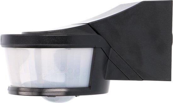 LED-Bewegungsmelder Light Pro mit universeller Winkelhalterung – 12 Meter Reichweite – Schwarz