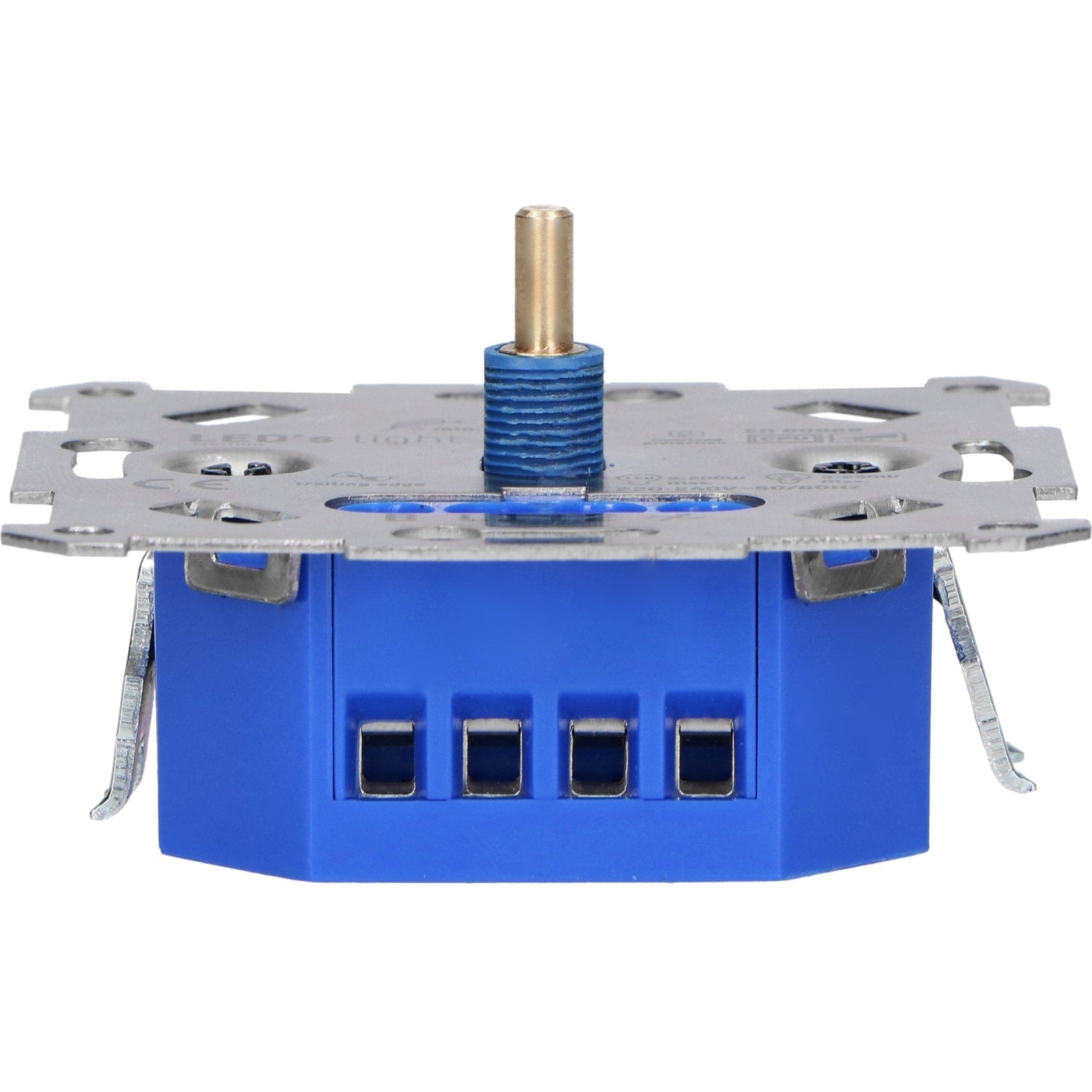 Universal LED rotary dimmer up to 250 watts - Suitable for all dimmable lamps - 2 wires
