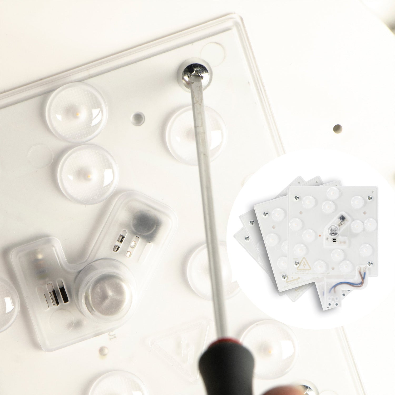 LED's Light Universal Ceiling Lamp 1160 - Ø 27 cm - Warm white (3000K) - Splashproof IP44