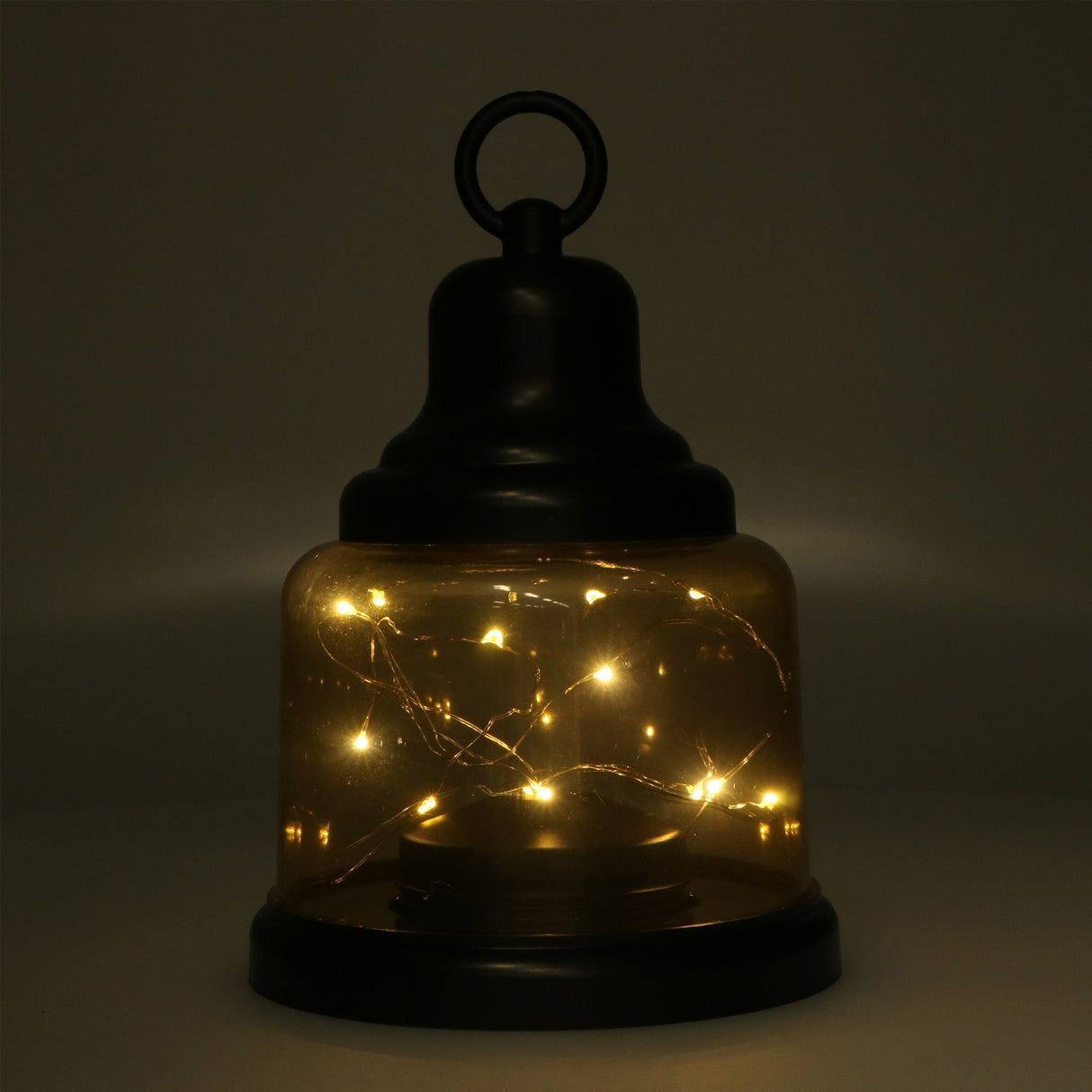Vintage LED Tafellamp op batterijen - Draadloos model met ophangring - 22 cm