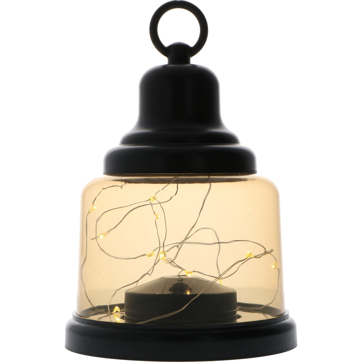 Vintage LED Tafellamp op batterijen - Draadloos model met ophangring - 22 cm