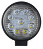 Werklicht rond | LED verstraler 9x3 = 27W | 10 - 30 Volt | 6000K | IP67 - LEDPLANET.NL