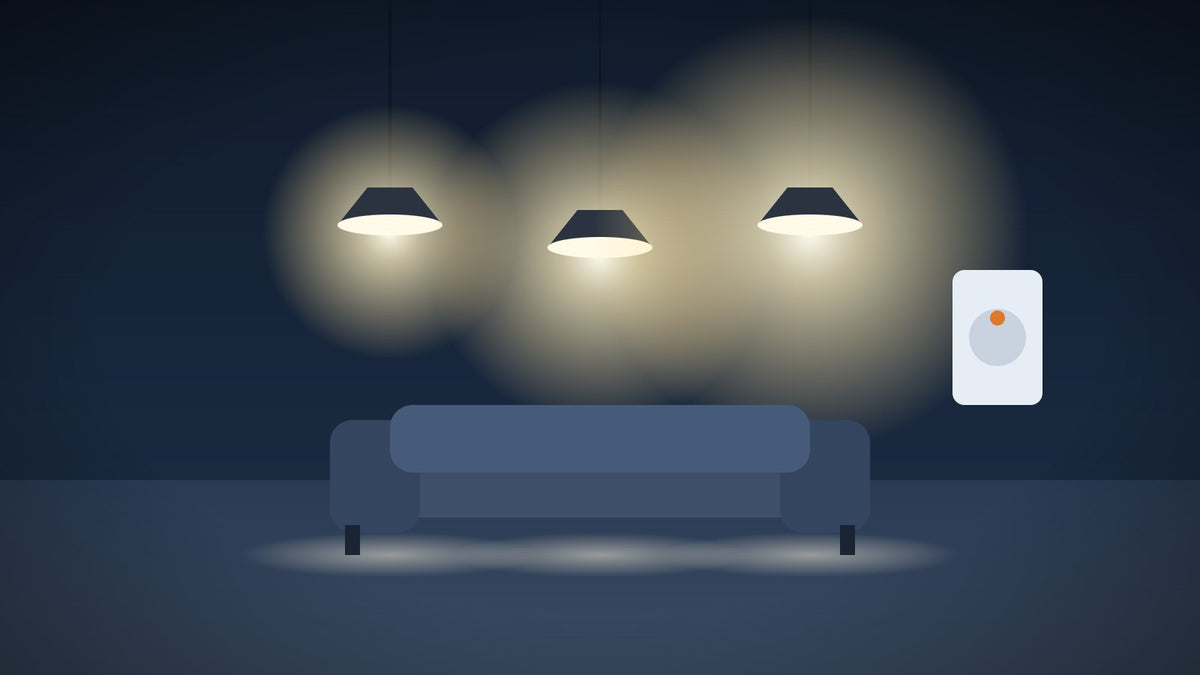 Gedimde LED-hanglampen met dimmer