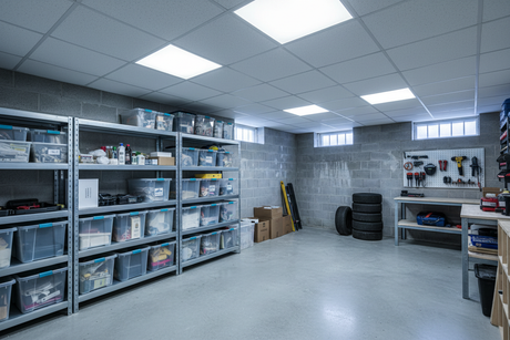 Kelderverlichting: tips voor vochtige ruimtes