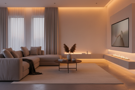 Indirecte verlichting met LED strips: sfeer en functie