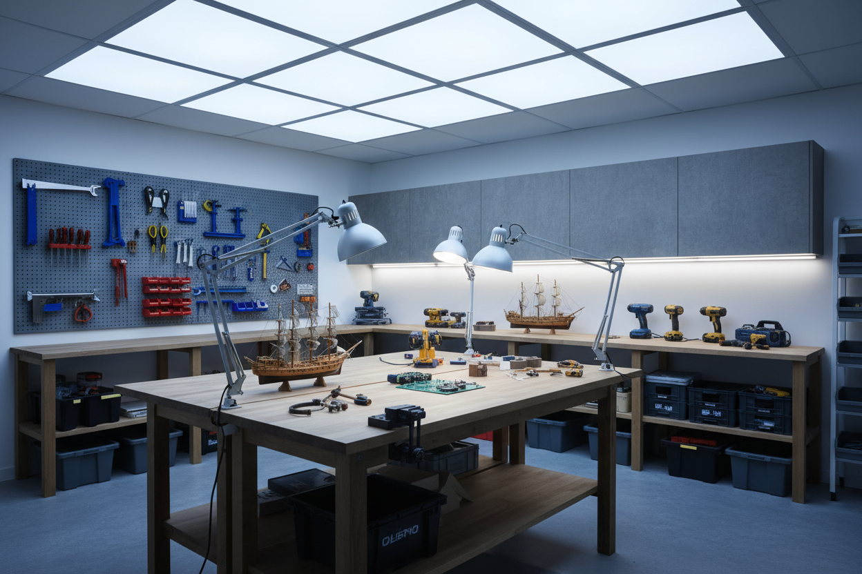 LED verlichting voor de werkplaats: complete inrichtingsgids