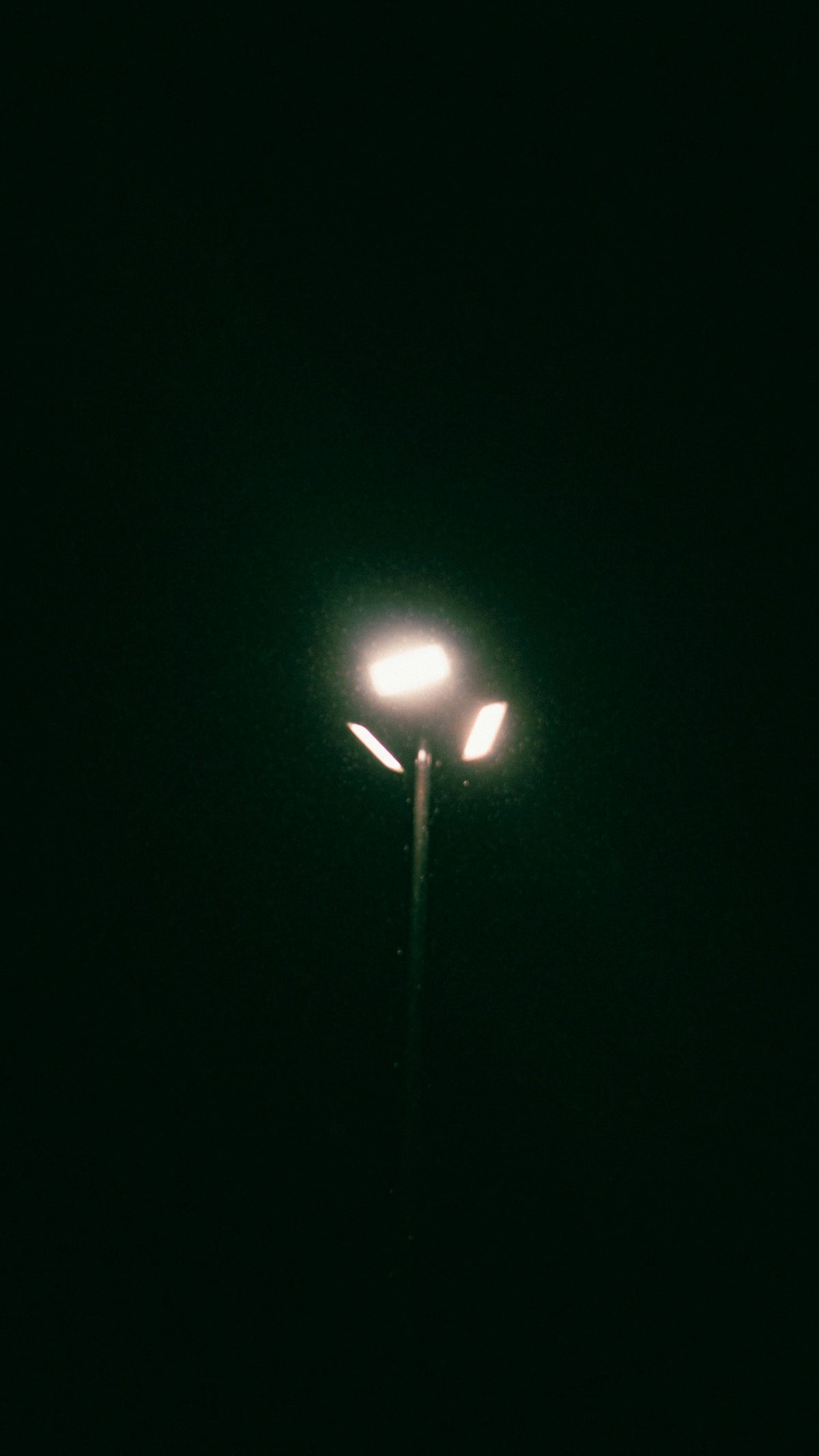 a light post with a light on top