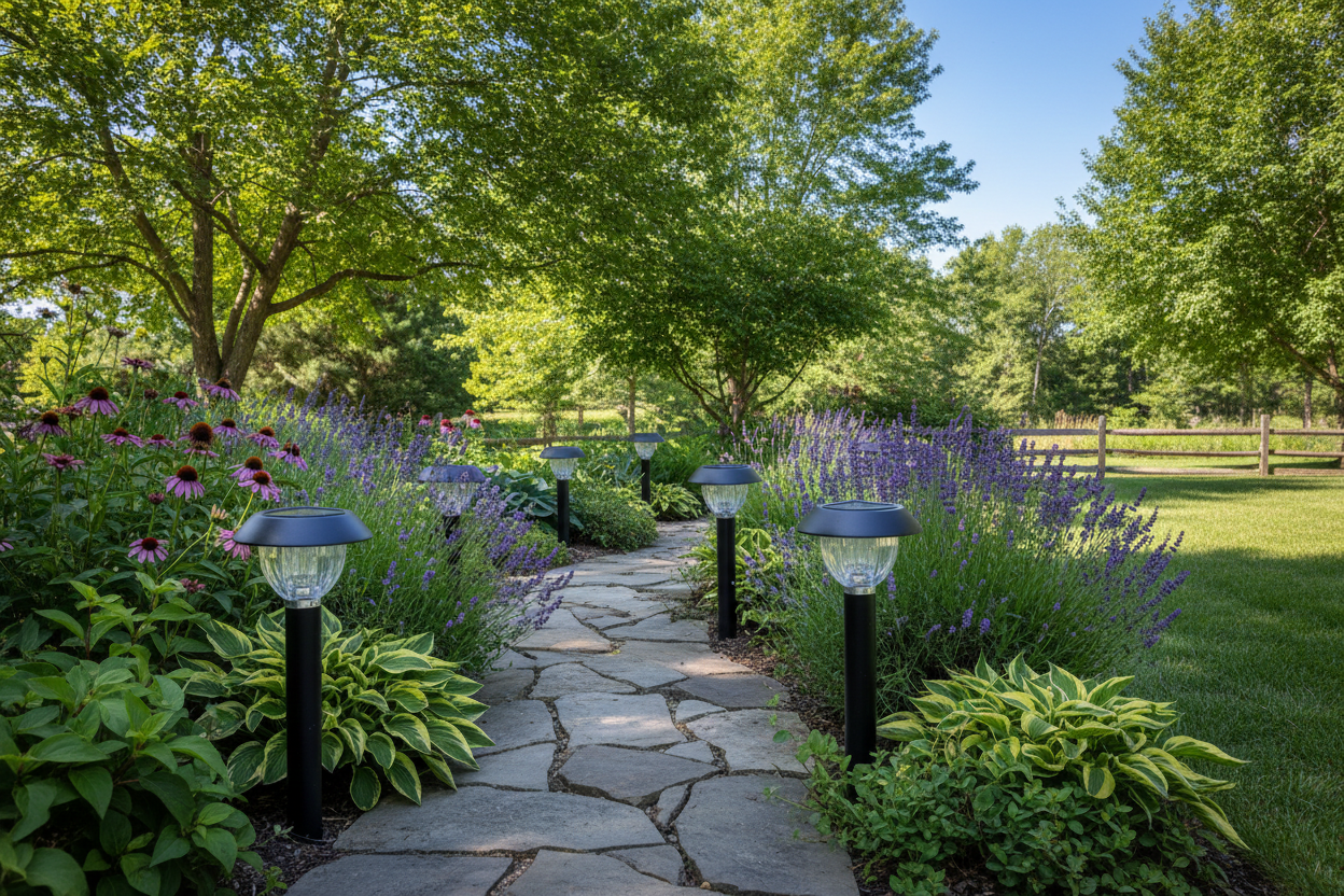 Buitenverlichting met zonnepaneel: voor- en nadelen