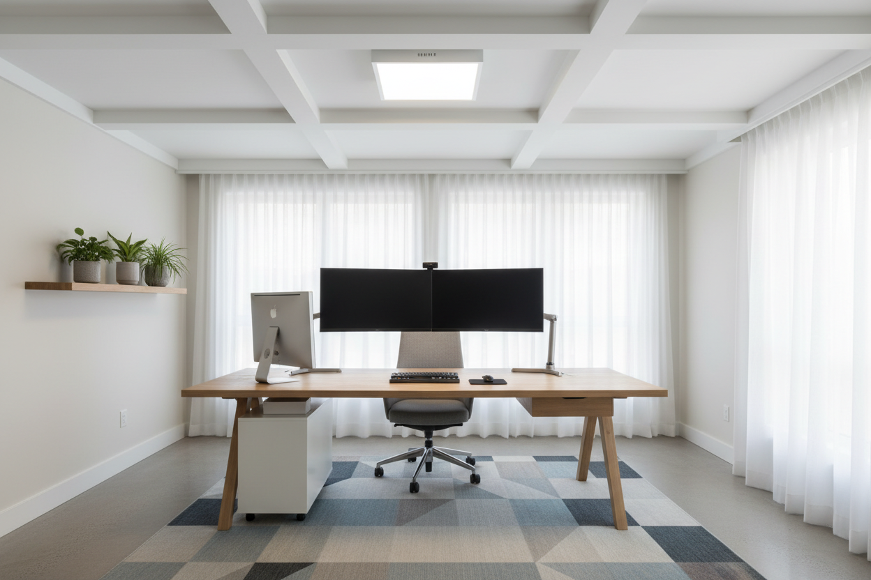 LED panelen voor kantoor aan huis: productief thuiswerken