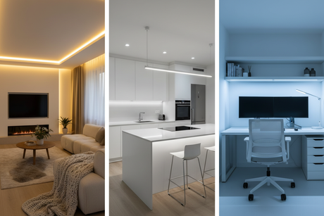 De juiste lichtkleur kiezen voor elke ruimte in huis