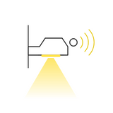 LED sensorlampen