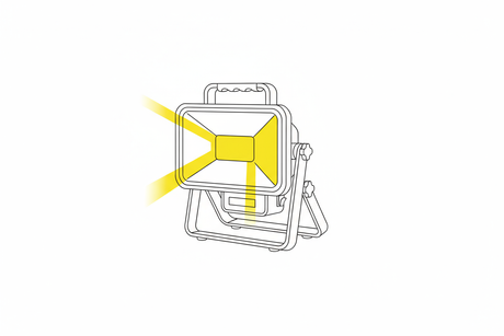 LED bouwlampen op accu