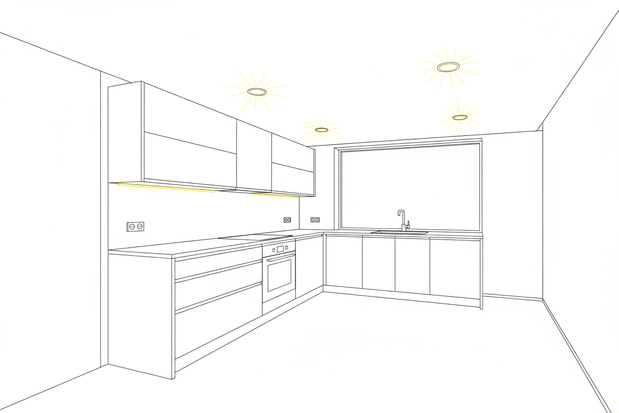 LED verlichting keuken