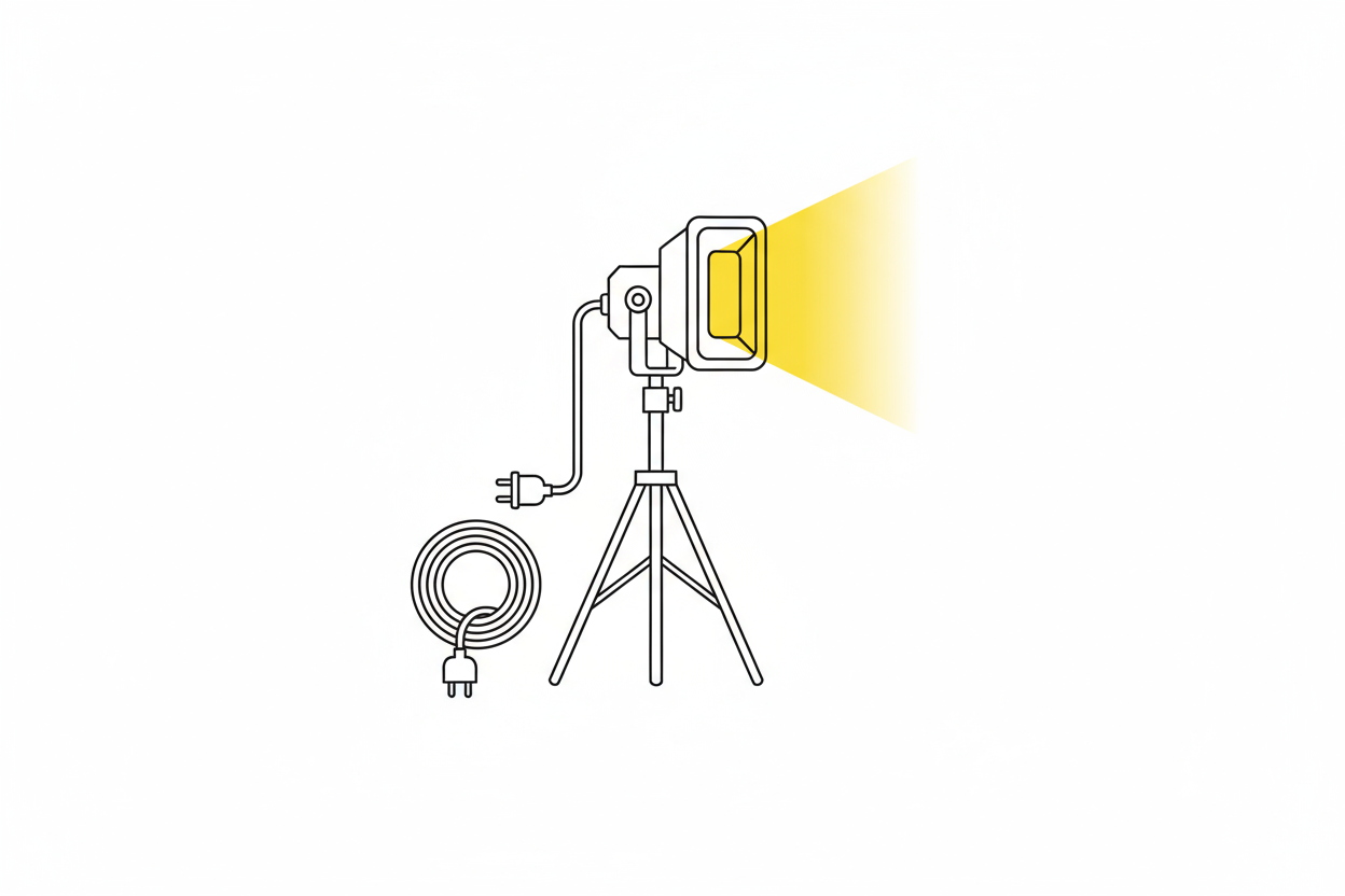 LED werklampen met stekker - LEDPLANET.NL