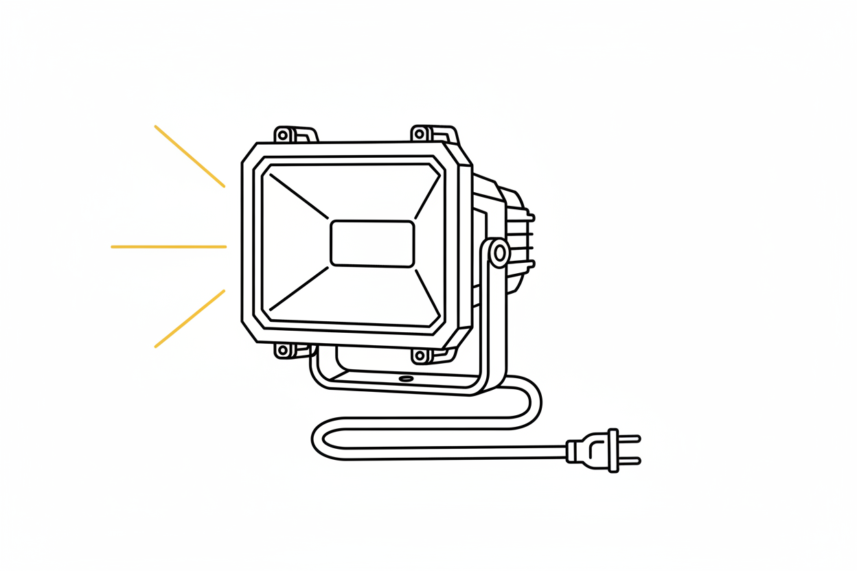 Professionele LED bouwlamp