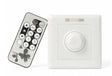LED-wanddimmer 0/1-10V met draaiknop en afstandsbediening