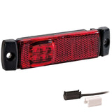 LED marker light red | 12-24v | 1.5mm. connector | M10MV-196R