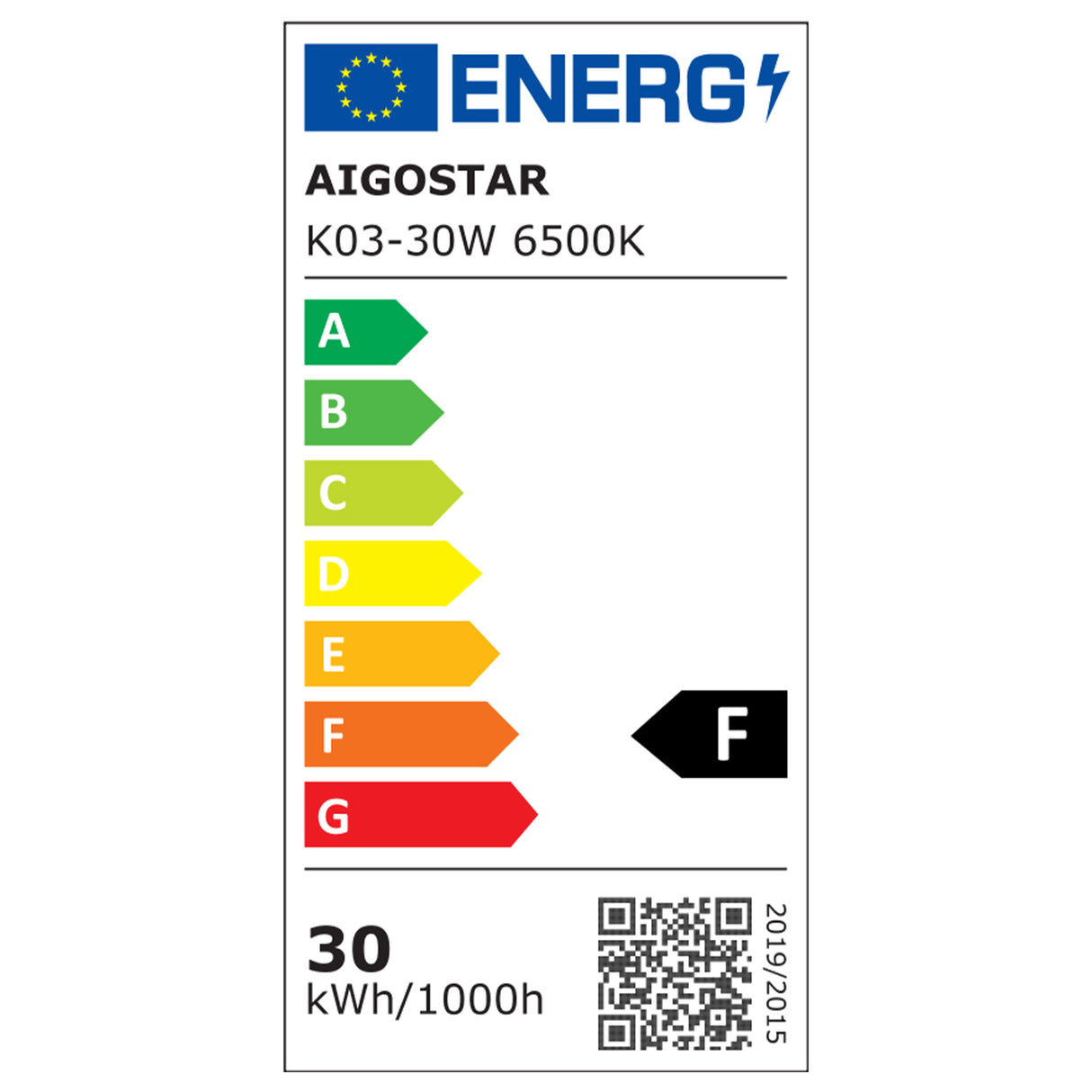 Buitenlamp wit met IR bewegingssensor | LED 30W~2700Lm=300W schijnwerper | daglichtwit 6500K | waterdicht IP65