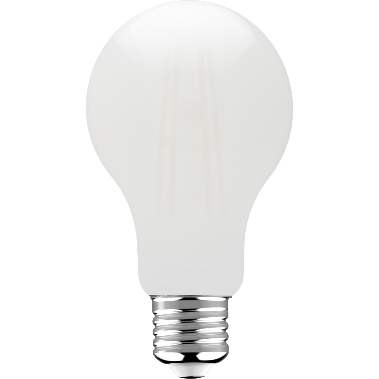 LED Filament Lamp E27 1521 lumens - 11W - Warm white 2700K - A70 Pear shape - Opal glass