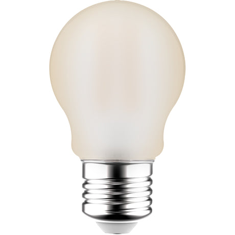 LED Filament Lamp E27 470 lumen - 4.5W - Warmwit 2700K - G45 Kogel - Opaal Glas