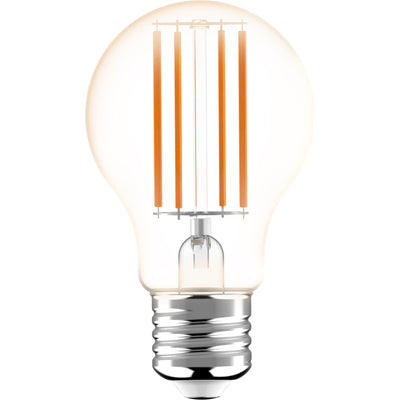 Żarówka LED filamentowa E27, 470 lumenów - 2,2 W - Ciepła biel 3000 K - Przezroczyste szkło