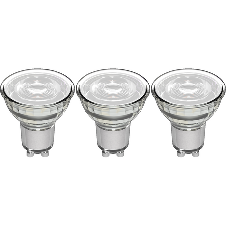 LED-Spot GU10 – 345 Lumen – Kaltweiß (4000 K) – 4 W (ersetzt 50 W) – 3 Stück