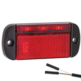 LED-Begrenzungsleuchte rot | 12-24V | 2-poliger Stecker | 44RMBE2P