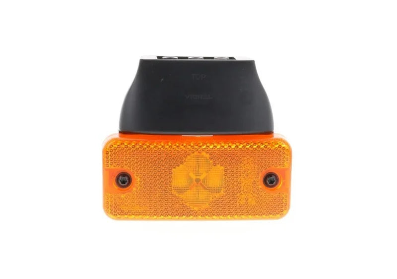 LED-Begrenzungsleuchte gelb | 12V | 2-PIN AMP-Stecker JPT Renault | 198580