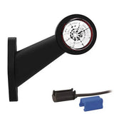 Left | LED width lamp | angled stem | 12-24V | 0.75mm² connector | M10BV-311RW