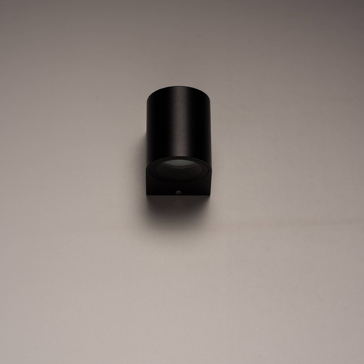 LED's Light LED-Wandleuchte für den Außenbereich mit GU10-Fassung - Rund - Modell San Marino - IP44 - Schwarz