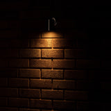 Edelstahl LED Außenwandleuchte - Strahler mit GU10 Fassung - Modell Monza - IP44 - Silber