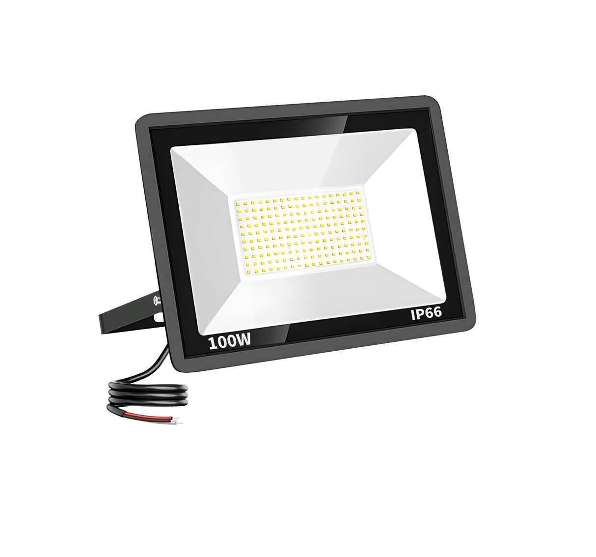 LED Floodlight - Warm White 3000K - 120° - 100W - 9500 Lumen - IP66 - Box of 10 - 230V