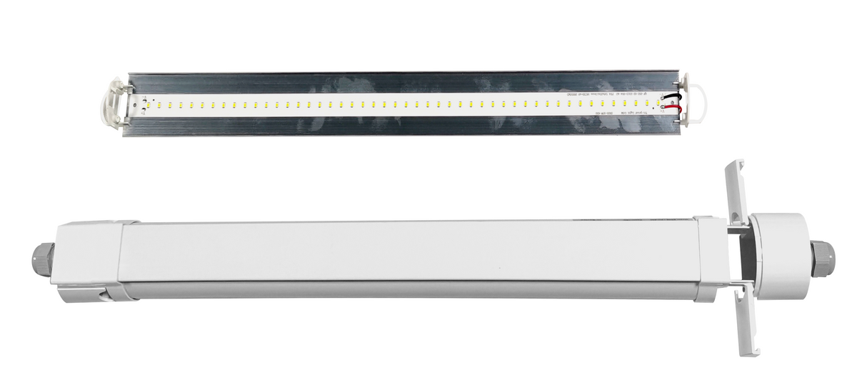 LED Tri-proof Armatuur 1200mm 5400lm 20W-36W - Koelwit 4000K - Koppelbaar - IP65 IK10 - 9 stuks - 230V