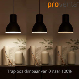 Smart WiFi LED Dimmer - 250W - App Bediening - Fase Afsnijding en Aansnijding - Zwart