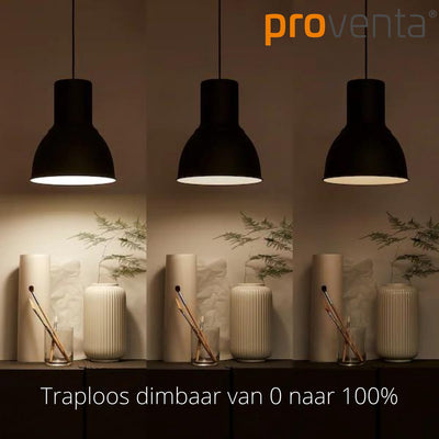 Smart WiFi LED Dimmer - 250W - App Bediening - Fase Afsnijding en Aansnijding - Zwart