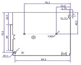 LED driver 12 Volt DC - 3A | 36 Watts | IP20 - indoors