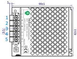 LED driver 12 Volt DC - 4.2A | 50 Watt | IP20 - binnenshuis