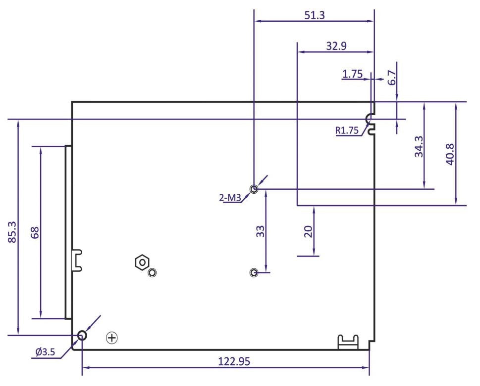 LED driver 12 Volt DC - 8.5A | 100 Watt | IP20 - binnenshuis