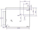 LED driver 12 Volt DC - 8.5A | 100 Watts | IP20 - indoors