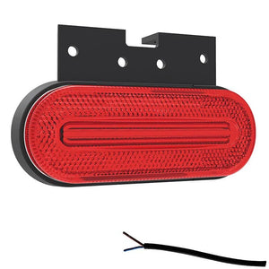 Rote LED-Begrenzungsleuchte | 12-24V | 50cm Kabel |