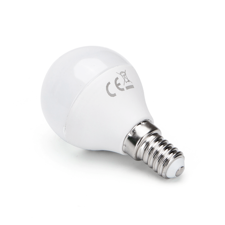 Ball bulb E14 WiFi RGB+CCT 3000K-6500K | RGB - warm white - daylight white - LED 7W=42W incandescent lamp