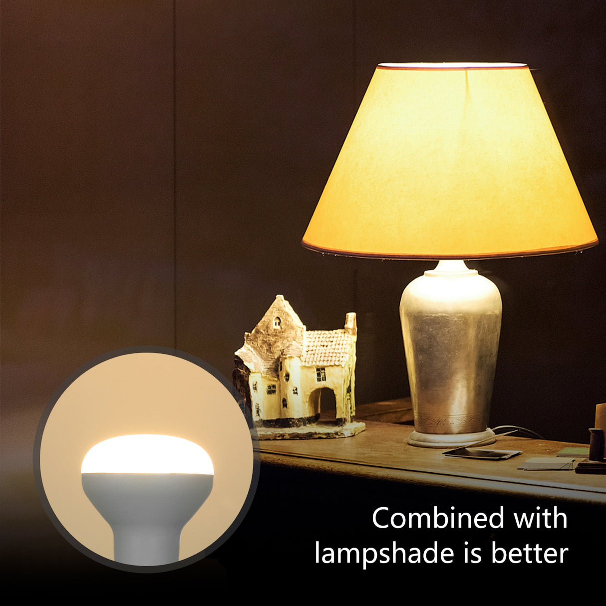 Reflectorlamp E27 | R80 spiegellamp | LED 12W=66W gloeilamp - 900 Lumen | warmwit 3000K