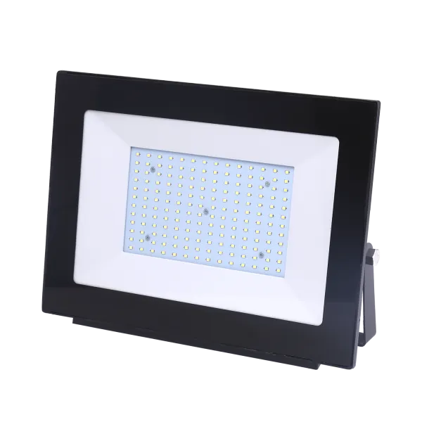 Außenleuchte schwarz | LED 150W=1350W traditioneller Fluter | 6400K IP65 230V